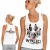 Damski tank-top ŻOŁNIERZE WYKLĘCI BIAŁA